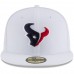 Men's Houston Texans New Era White Omaha 59FIFTY Fitted Hat 3155948